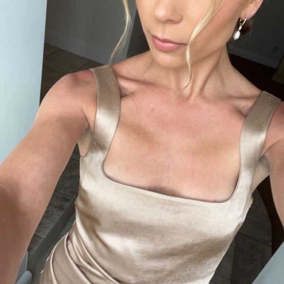 BEC + BRIDGE The Dreamer Square Neck Dress - US size 4, AUS size 8 - Picture 4 of 7